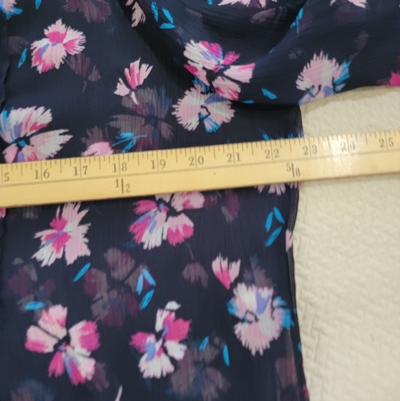 St. John's Bay Floral Sheer Women's Tunic Top Size XL - Picture 12 of 14